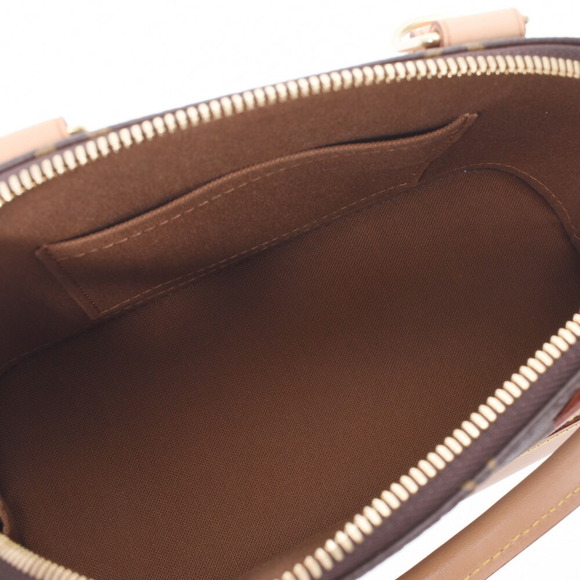 Louis Vuitton Monogram Alma Brown Canvas Handbag - Picture 9 of 9